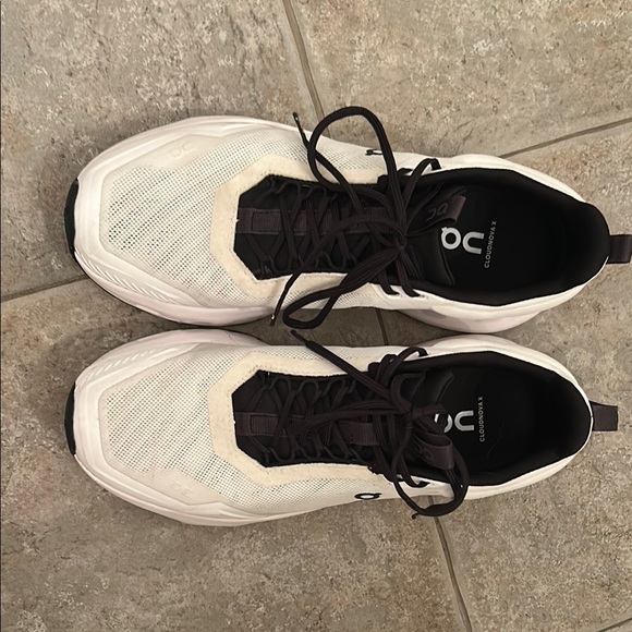 On Running Women’s White and Black Cloudnova X Sneakers - Picture 5 of 13